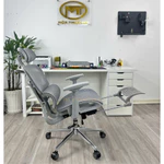 Ghế công thái học Ergo_MT04 Lưng nâng hạ, Mâm trượt full lưới tích hợp gác chân ngã lưng 135độ - ghế làm việc, học tập. — ảnh 3