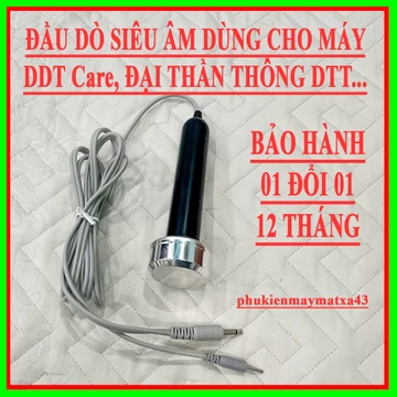Đầu dò siêu âm dùng cho máy DDT Care Đại Thần Thông, máy massage vật lý trị liệu đa năng....
