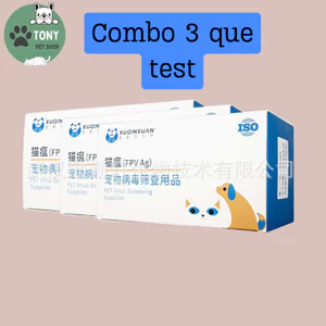 Que test nhanh giảm bạch cầu ở mèo ( test nhanh FPV), combo 3 que test