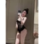 JUM20 Đồ ngủ sexy bodysuit có GỌNG kèm ĐỆM,bộ jumsuit cosplay lingerie ren bèo sang chảnh JUM20