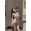 JUM20 Đồ ngủ sexy bodysuit có GỌNG kèm ĐỆM,bộ jumsuit cosplay lingerie ren bèo sang chảnh JUM20