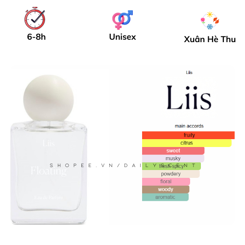 Foating Liis EDP 100ml | Nước hoa nữ| Nước hoa niche| Dailyscent