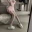 HT002 Tất lưới trơn sexy gợi cảm, tất lưới ngang đùi ren mềm mại HT002