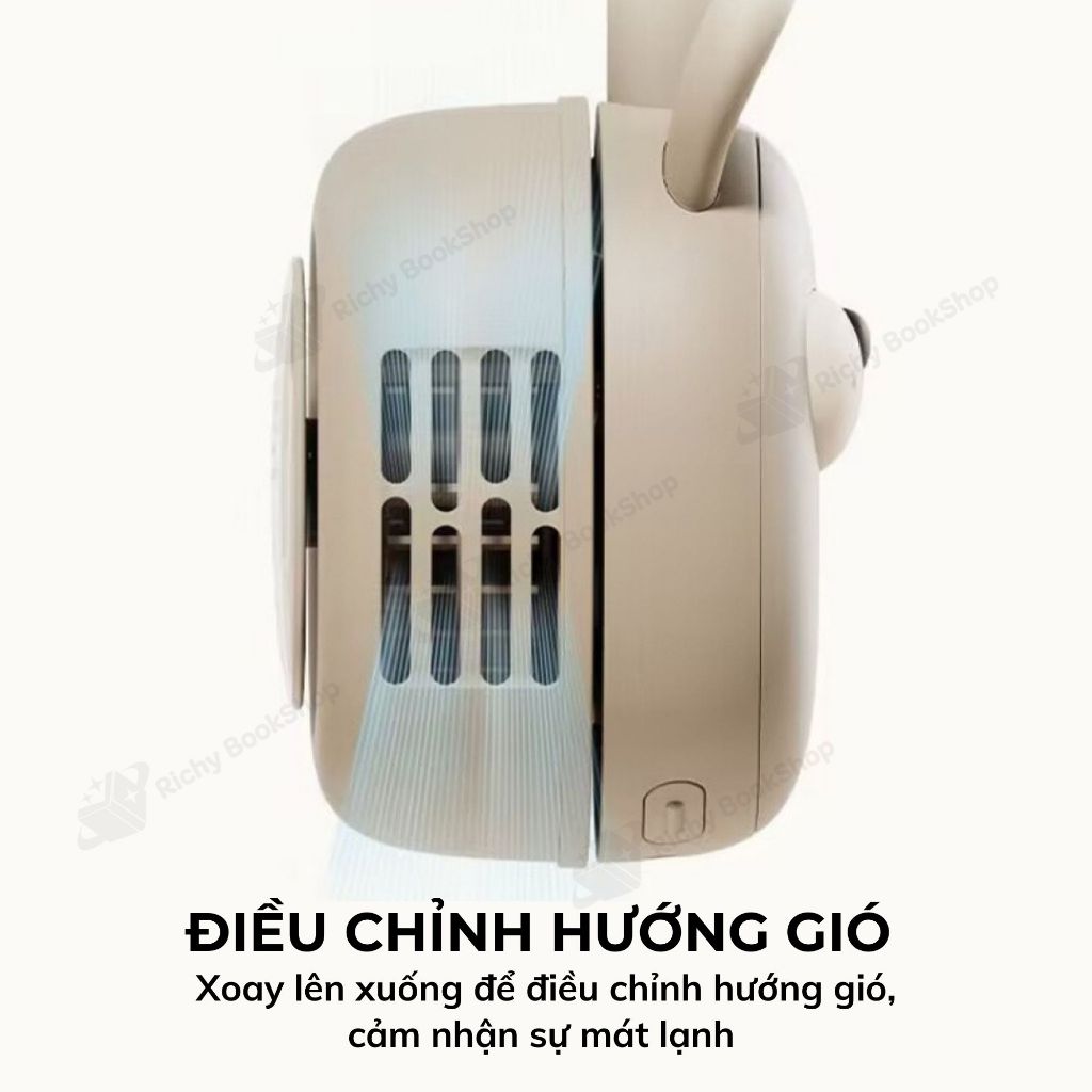 Quạt điện đeo cổ mini cho bé Zoyzoii Series Portable Neck Fan - mã F18