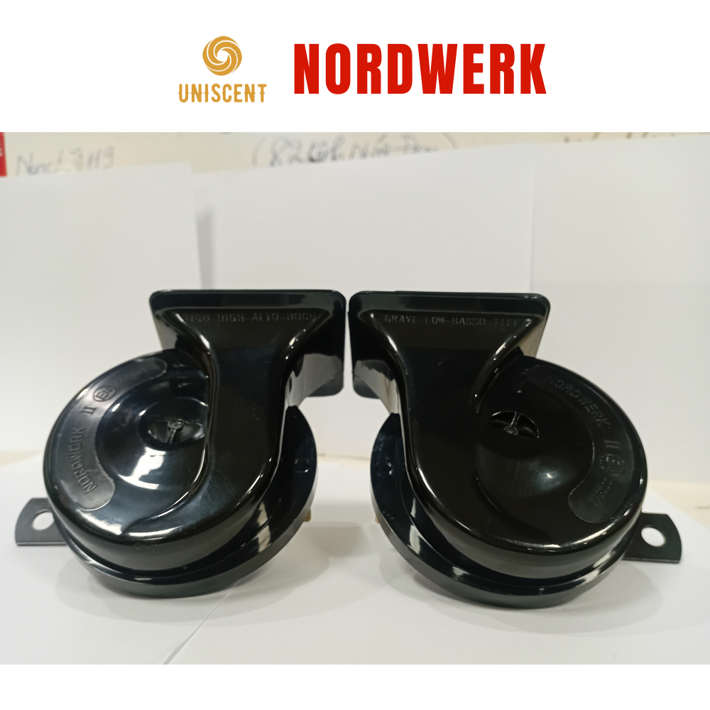 Kèn Ốc/ Còi Sên/ Còi Sên Ô Tô NORWERK 12/24V 110dB - Còi Dành Cho Ô Tô, Xe Máy