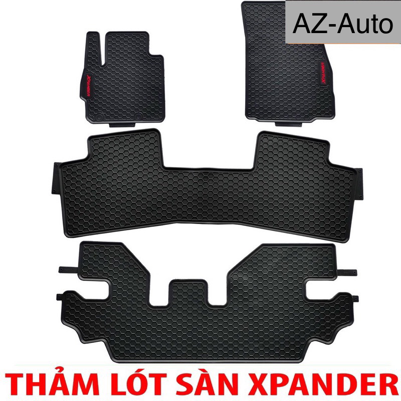 Thảm sàn, lót sàn cao su 3D cho #Mitsubishi Xpander đời 2018-2026 (Hàng cao cấp)