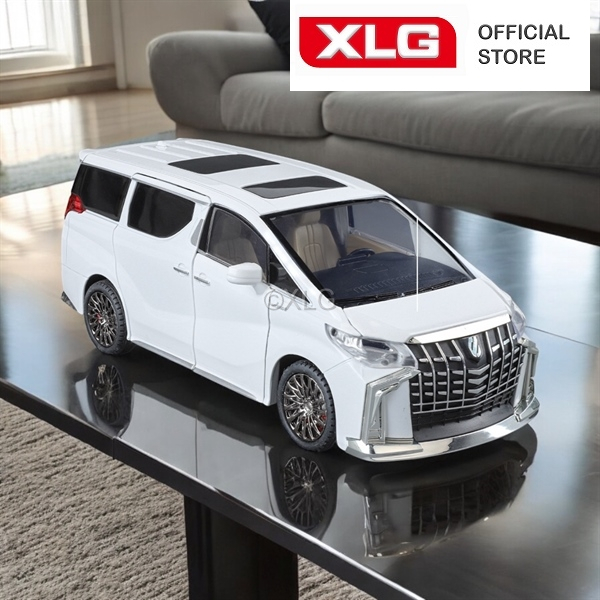 Ảnh Mô hình xe Toyota Alphard 1:24 có remote điều khiển đề nổ từ xa 1