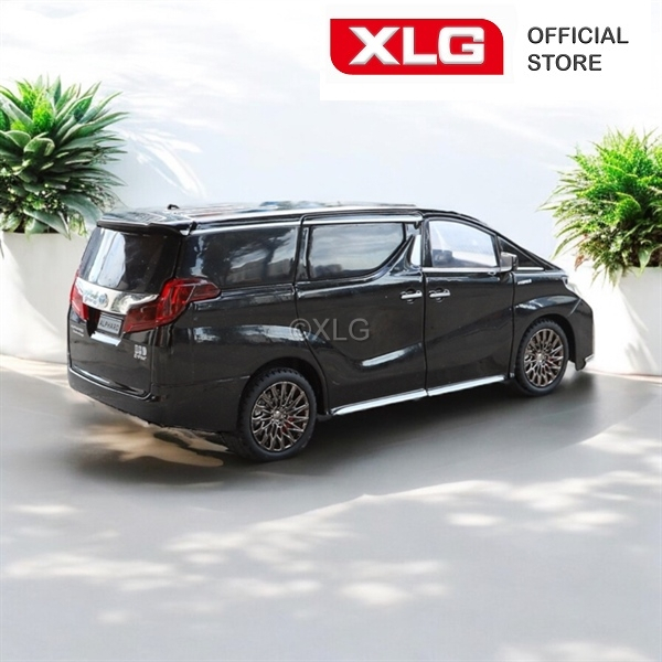 Ảnh Mô hình xe Toyota Alphard 1:24 có remote điều khiển đề nổ từ xa 3