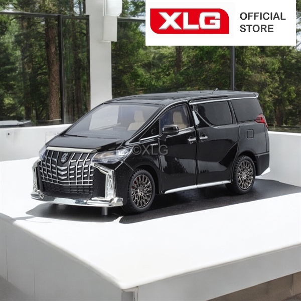 Ảnh Mô hình xe Toyota Alphard 1:24 có remote điều khiển đề nổ từ xa 2