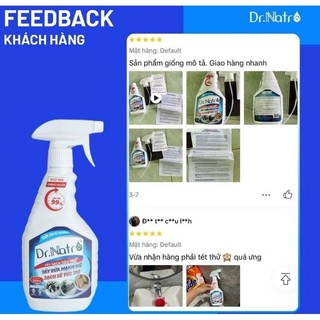 Combo 2 chai Xịt Tẩy Đa Năng  Công Nghệ ION Từ Trường Dung Tích 500ML