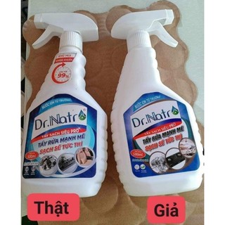 Combo 2 chai Xịt Tẩy Đa Năng  Công Nghệ ION Từ Trường Dung Tích 500ML