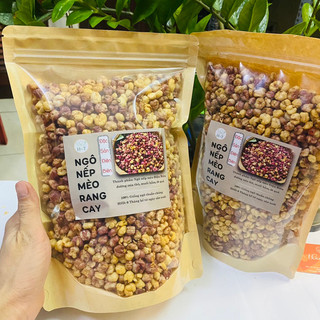 Ngô nếp mèo giòn cay rang củi Điện Biên gói 500gr - Ngô mèo xóc mắm cay ...