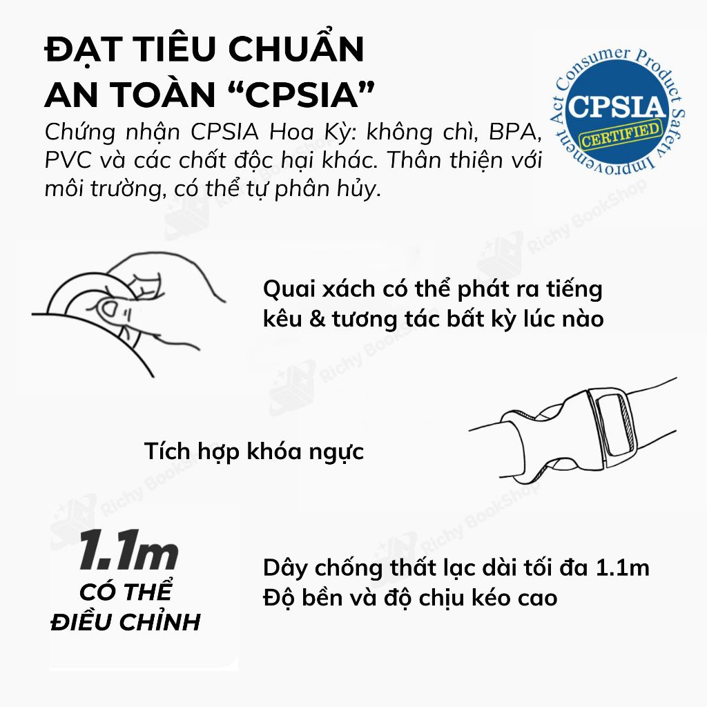 Balo, cặp hình thú cho bé mầm non chính hãng cao cấp kèm dây chống lạc - Zoyzoii Animal Series Safety Backpack mã B32