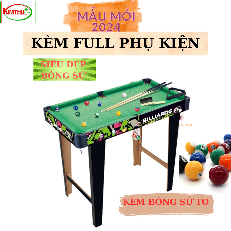 Bàn bida mini/ Bia gỗ Cỡ lớn đa chức năng cho trẻ em và người lớn ...