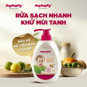 Nước rửa bình sữa & rau quả Mamamy