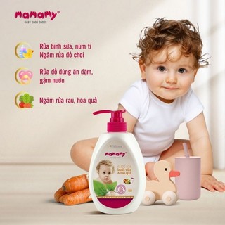 Nước rửa bình sữa & rau quả Mamamy