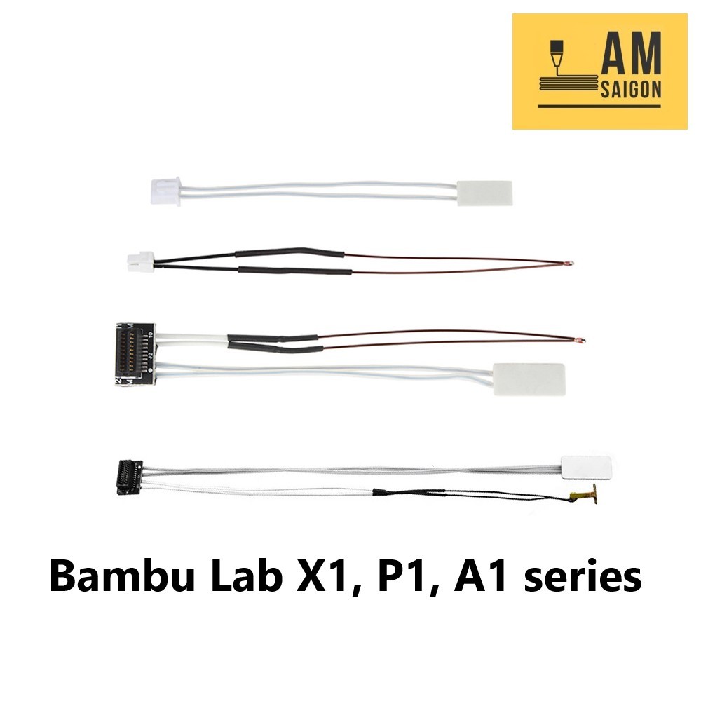 Linh kiện máy in 3D Bambu Lab đầu gia nhiệt, cảm biến nhiệt cho Máy In