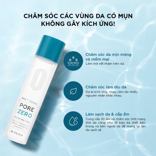 Combo Cân Bằng & Dưỡng Ẩm Cho Làn Da Mịn Màng BETHESKIN (BHA+ Pore Zero Serum 30ml & Toner 150ml)