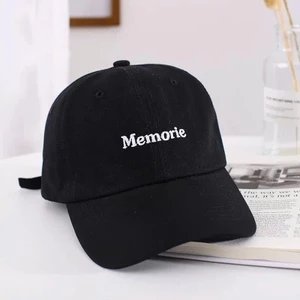 Mũ Lưỡi Trai Nam Nữ Họa Tiết Thêu Chữ Memorie, Nón Lưỡi Trai Phong Cách Cá Tính Form Unisex Nam Nữ chất nhung mịn ML06