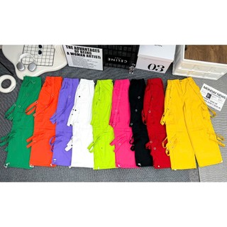 Quần thể thao kaki nữ túi hộp ống xuông mặc đi chơi dã ngoại , tập dân vũ , aerobic...(có  cả bộ )