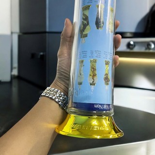 Bình Sâm Phú Hòa, Bình Thuỷ Tinh Phú Hòa Trụ Tròn Ngâm Rượu, Ngâm Sâm, Mật Ong Cao Cấp 1.18 Lít