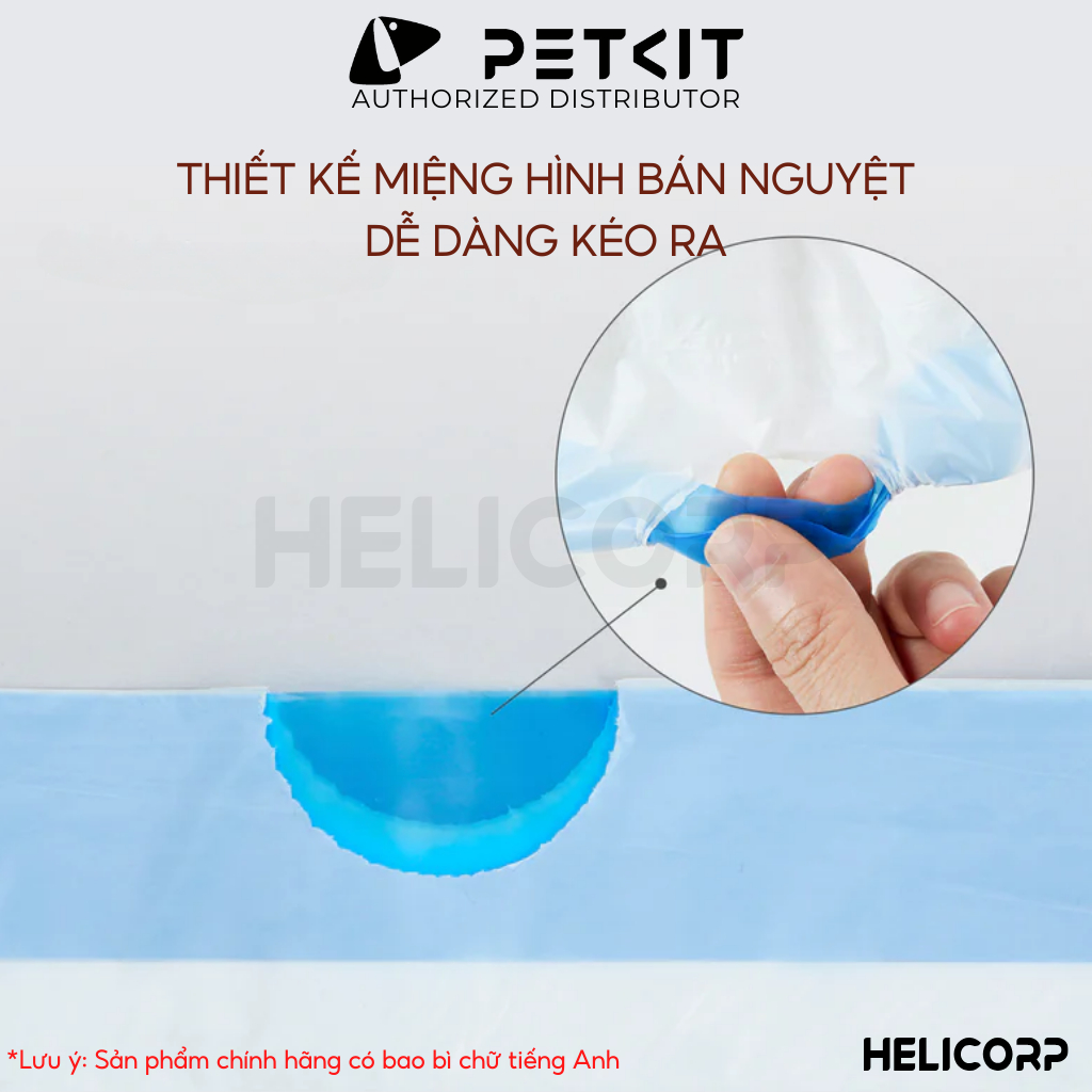 Ảnh Túi Rác PETKIT Dùng Cho Máy Dọn Phân Mèo Pura MAX, Pura X 4