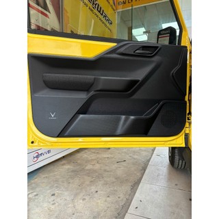 Bộ Dán Chống Xước full  Xe Vinfast VF3 - Viền Vân Da Carbon Cao Cấp