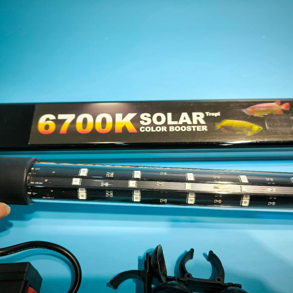 ĐÈN LED 2 HÀNG BÓNG SOLAR ÁNH SÁNG 6700K-RGB DÀNH CHO HỒ CÁ CẢNH TANING ...
