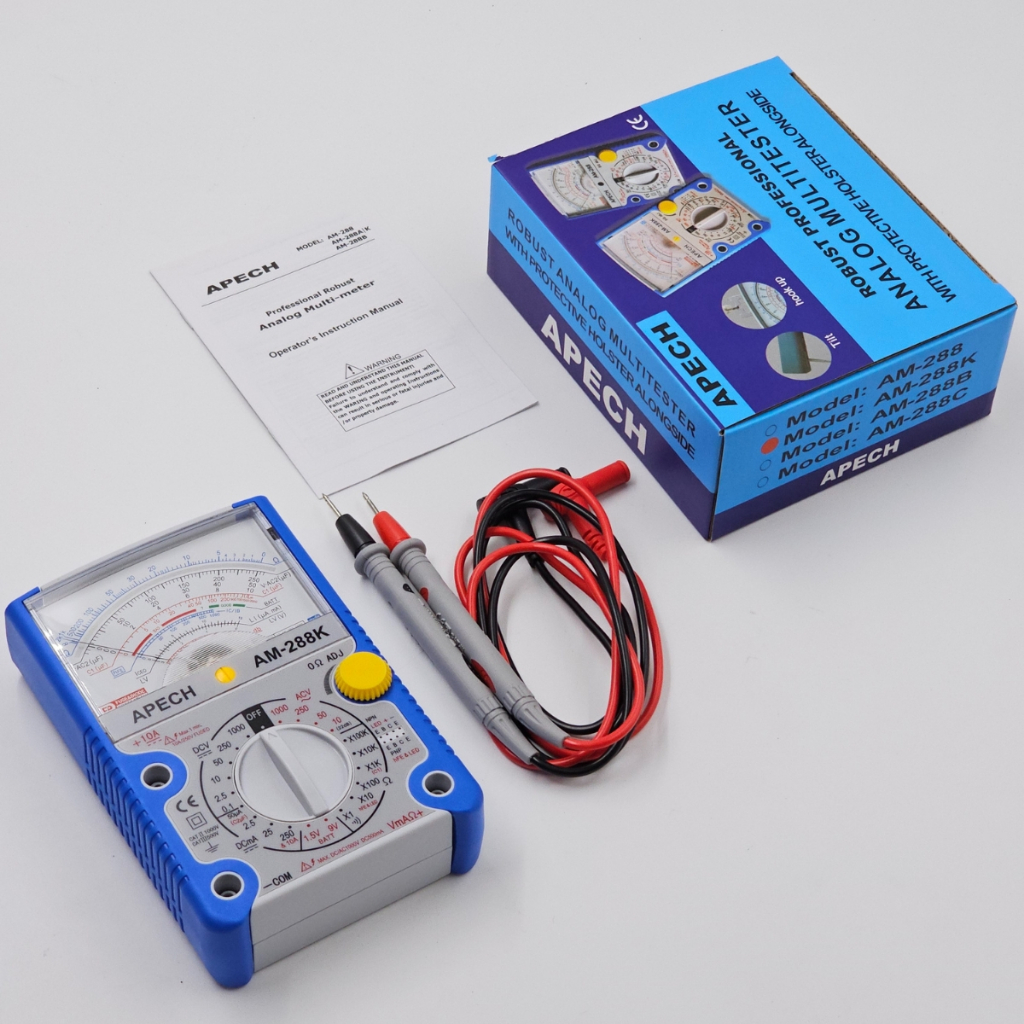 Đồng Hồ Vạn Năng Kim APECH AM288K Chính Xác, Dải Đo Rộng - Anh Phát