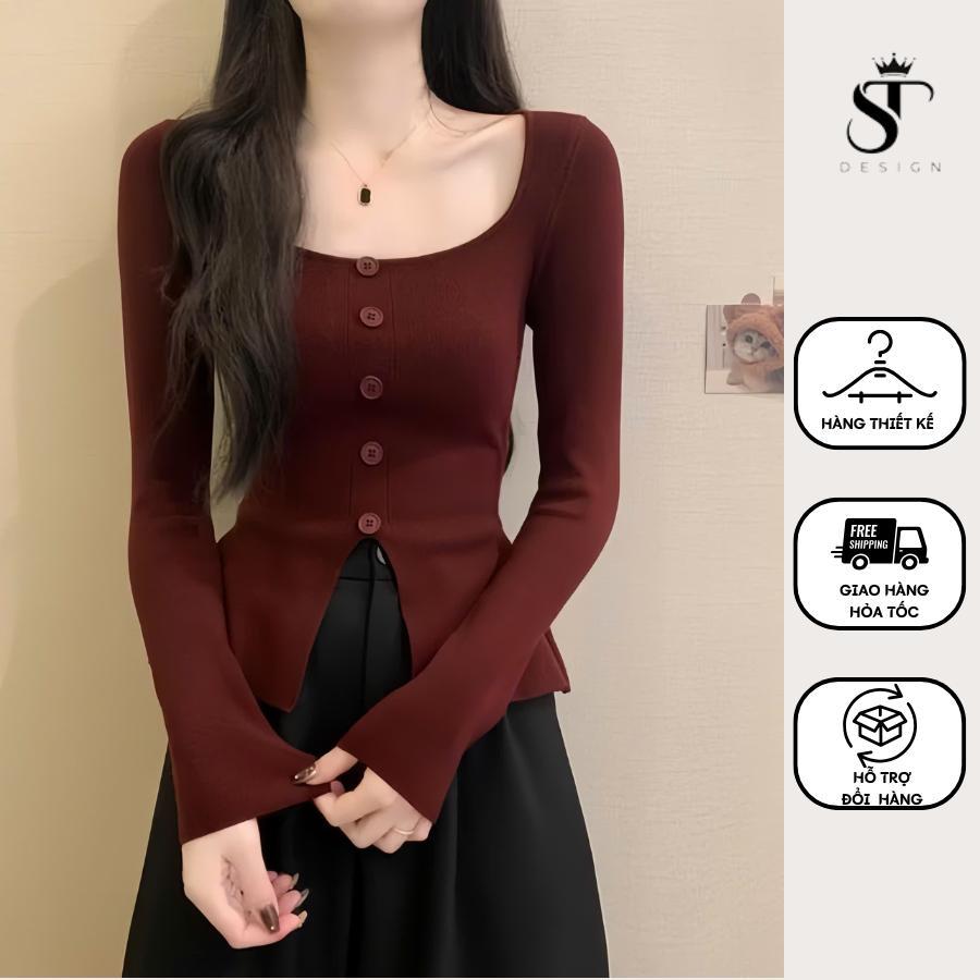 Áo thun tăm lông thỏ hàng QC thiết kế Loại 1- ST Design - K01