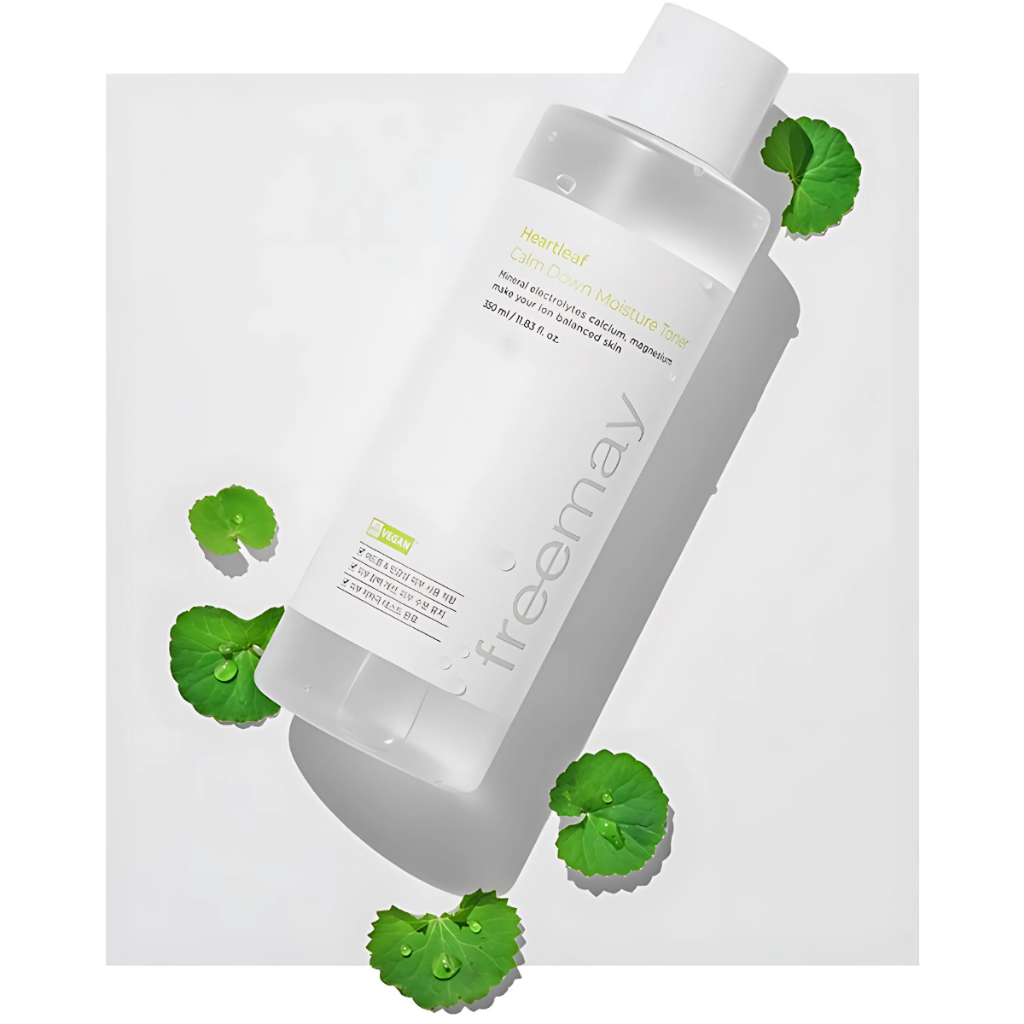 [QUÀ TẶNG KHÔNG BÁN] Nước hoa hồng thuần chay Freemay Heartleaf Calm Down Moisture Toner 100ml