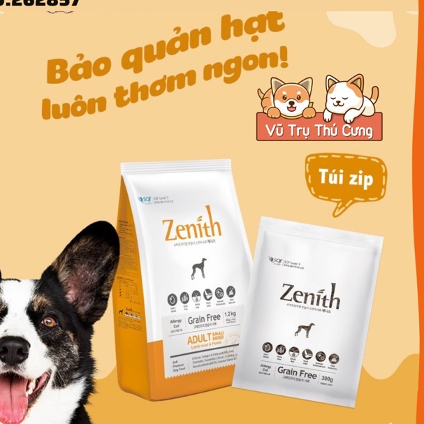 Hạt Mềm Cho Chó Trưởng Thành Zenith Hàn Quốc
