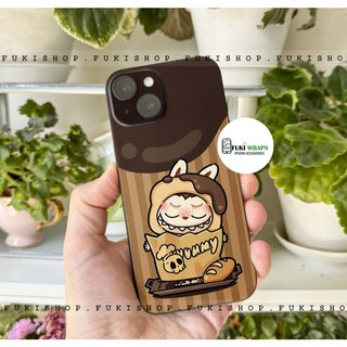Miếng dán Skin Mặt lưng Sau full viền Labubu MS07 Dành Cho 16 pro max 15 pro max 14 pro max 13 pro max 12 pro max
