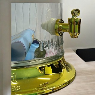 Bình ngâm rượu sâm thủy tinh PHÚ HÒA 21.8L, 25.8L, 30.8L Có Van, Không có Van