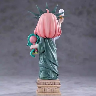 Mô Hình Anya Nữ Thần Tự Do Cao 16cm – Tượng Trang Trí Bàn Học, Bàn Làm Việc, Phụ Kiện Decor Cute