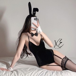 Cosplay đồ hoá trang - Bộ đồ hoá trang thỏ xinh trắng Playboy ( Cosplay C6)