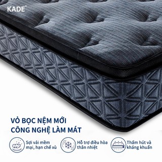 Nệm lò xo 26cm KADE Home Goods Mattress độc lập  Dành riêng cho khách sạn 5 sao Mát mẻ và thoáng khí