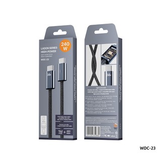 CÁP SẠC SIÊU NHANH 240W C TOC WDC-23 CHO ĐIỆN THOẠI, MÁY TÍNH BẢNG ...