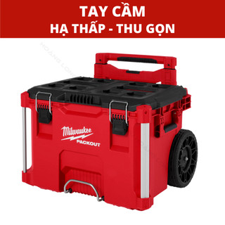 Hộp đựng dụng cụ Milwaukee 48-22-8427 thùng đồ nghề có bánh xe 8427 chống va đập, chống nước