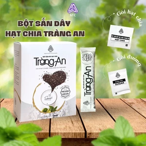 Bột Sắn Dây Hạt Chia Tràng An - Hộp 12 Gói - Thức Uống Cho Phái Đẹp - Năng Lượng Của Tự Nhiên