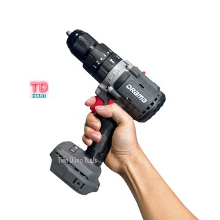 Thân Máy Khoan Pin 21v DRAMA 5213 Lực Siết 80N.m Không Chổi Than Chân Pin Phổ Thông
