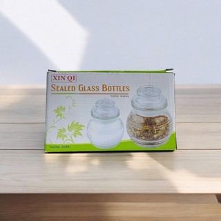 Combo 2 hũ thuỷ tinh đựng gia vị 200ml