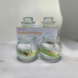 Combo 2 hũ thuỷ tinh đựng gia vị 200ml