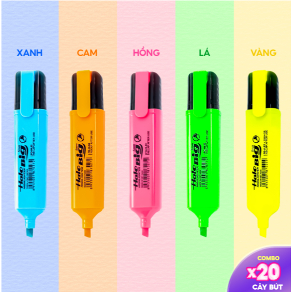 [Chính hãng]Bút dạ quang FO-HL02/VN Thiên Long-1 chiếc | Shopee Việt Nam