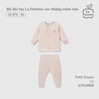 La pomme AW2024 BST sơ sinh  La Pomme mềm mịn  - Newborn Be cho bé