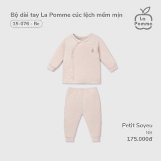 La pomme AW2024 BST sơ sinh  La Pomme mềm mịn  - Newborn Be cho bé