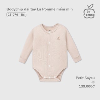 La pomme AW2024 BST sơ sinh  La Pomme mềm mịn  - Newborn Be cho bé