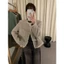 Triangle - French Tweed Jacket (Cân nhắc kỹ, return is not welcomed) Áo khoác dạ tweed Hàn Quốc phong cách Pháp