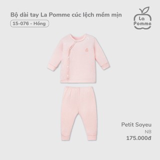 La pomme AW2024 BST sơ sinh La Pomme set sơ sinh mềm mịn