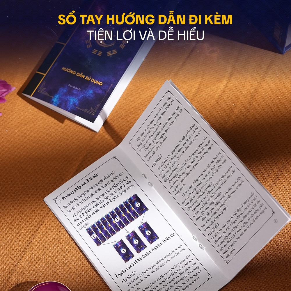 Bộ Bài 64 Quẻ Kinh Dịch - Chiêm Nghiệm Thiên Cơ | Thẻ Bài (64 Lá) Đạo Quân Tử